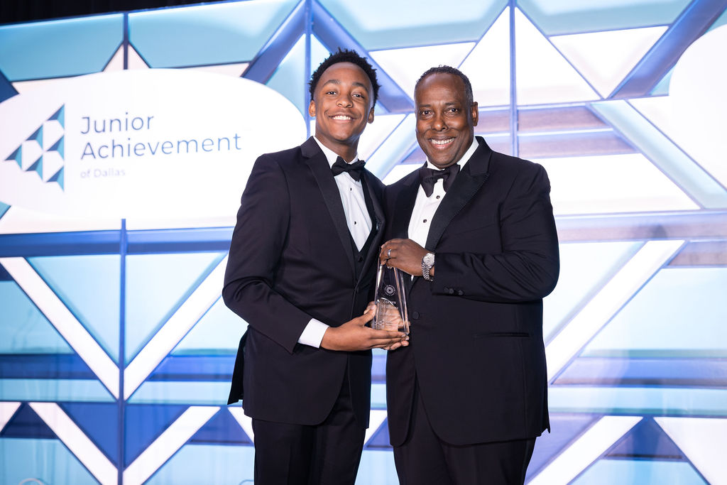 Steven Williams with Student Achiever