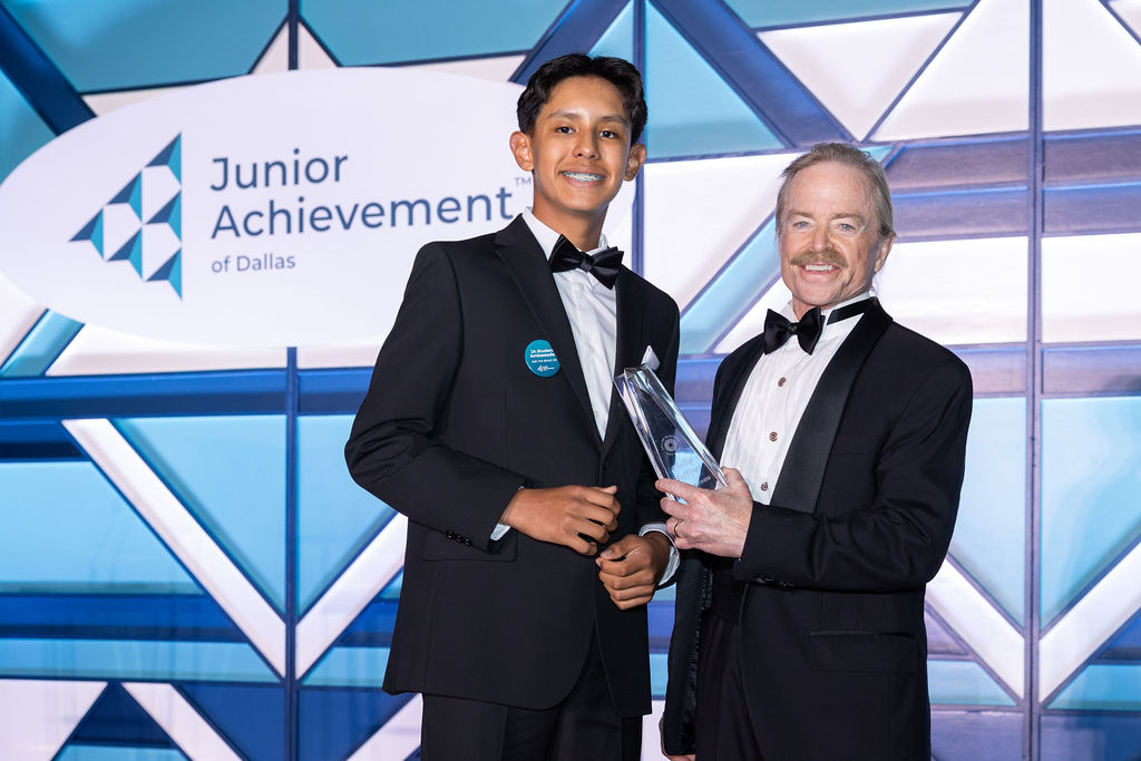 Phillip Huffines with Student Achiever